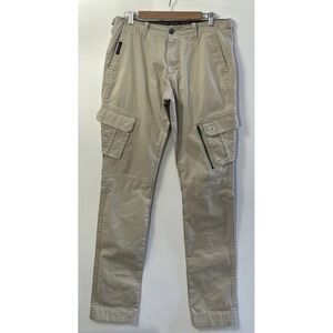 Mens Kingsley Cargo Trousers Expedition Safari Pants African Luxury Sz 32 RARE